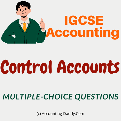 Control Accounts MCQ