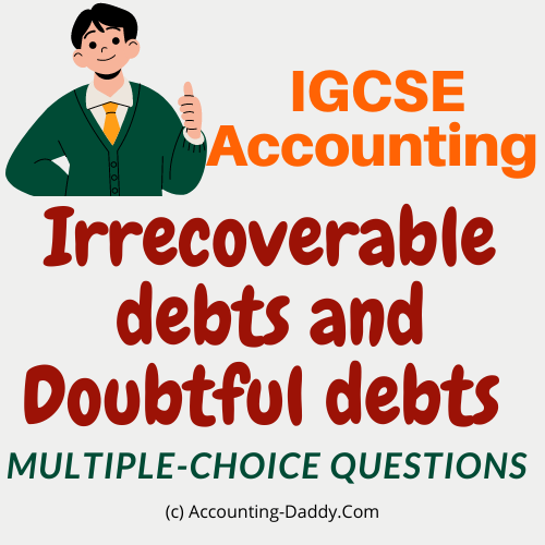 Doubtful Debts MCQ