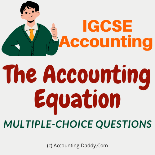 Accounting Equation MCQ
