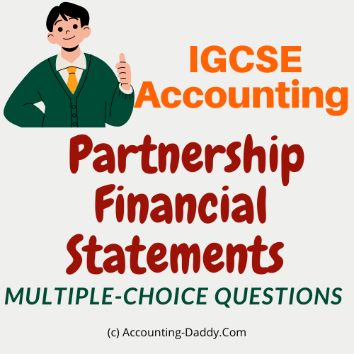 Partnership Financial Statement MCQ