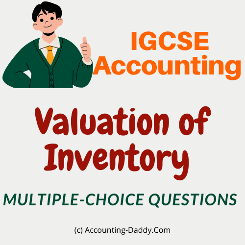 Valuation of Inventory MCQ
